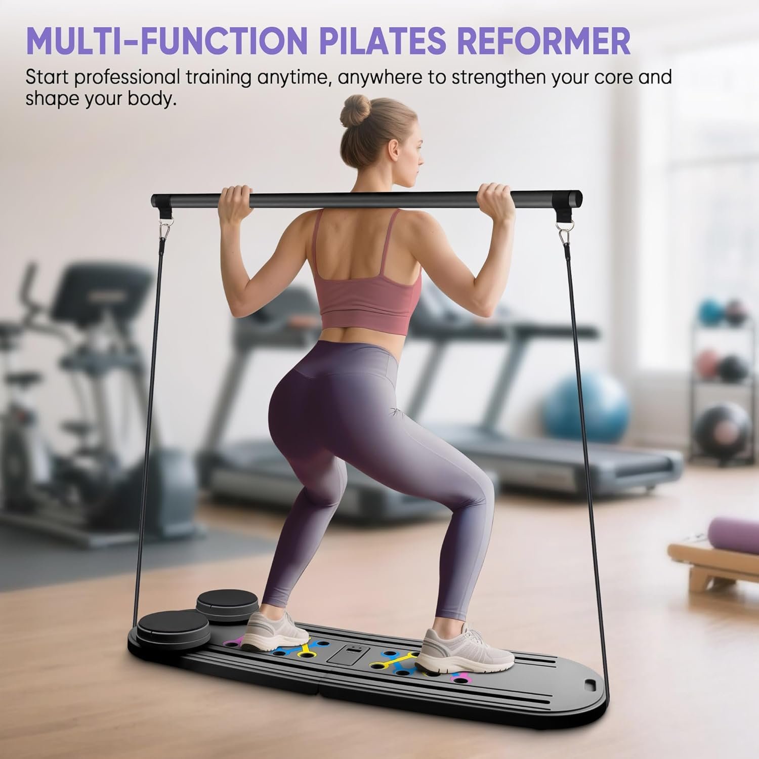 Foldable Pilates Reformer - Image 3