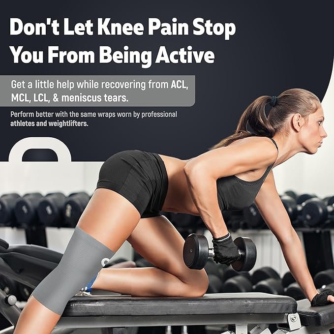 Knee Sleeve - Non-Slip Support for Sports & Workout - Image 3